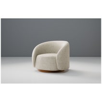 Kalona Finn Swivel Lounge Chair Beige FINN08FBLG1930128 hero image