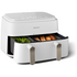 Philips 3000 Series 9L Dual Basket Airfryer XXL White NA353-10 image NaN