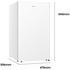 Hisense 124L Bar Fridge White HRBF126 image NaN