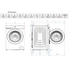 Beko 8kg Front Load Washing Machine with Steam White BFLB8010W image NaN