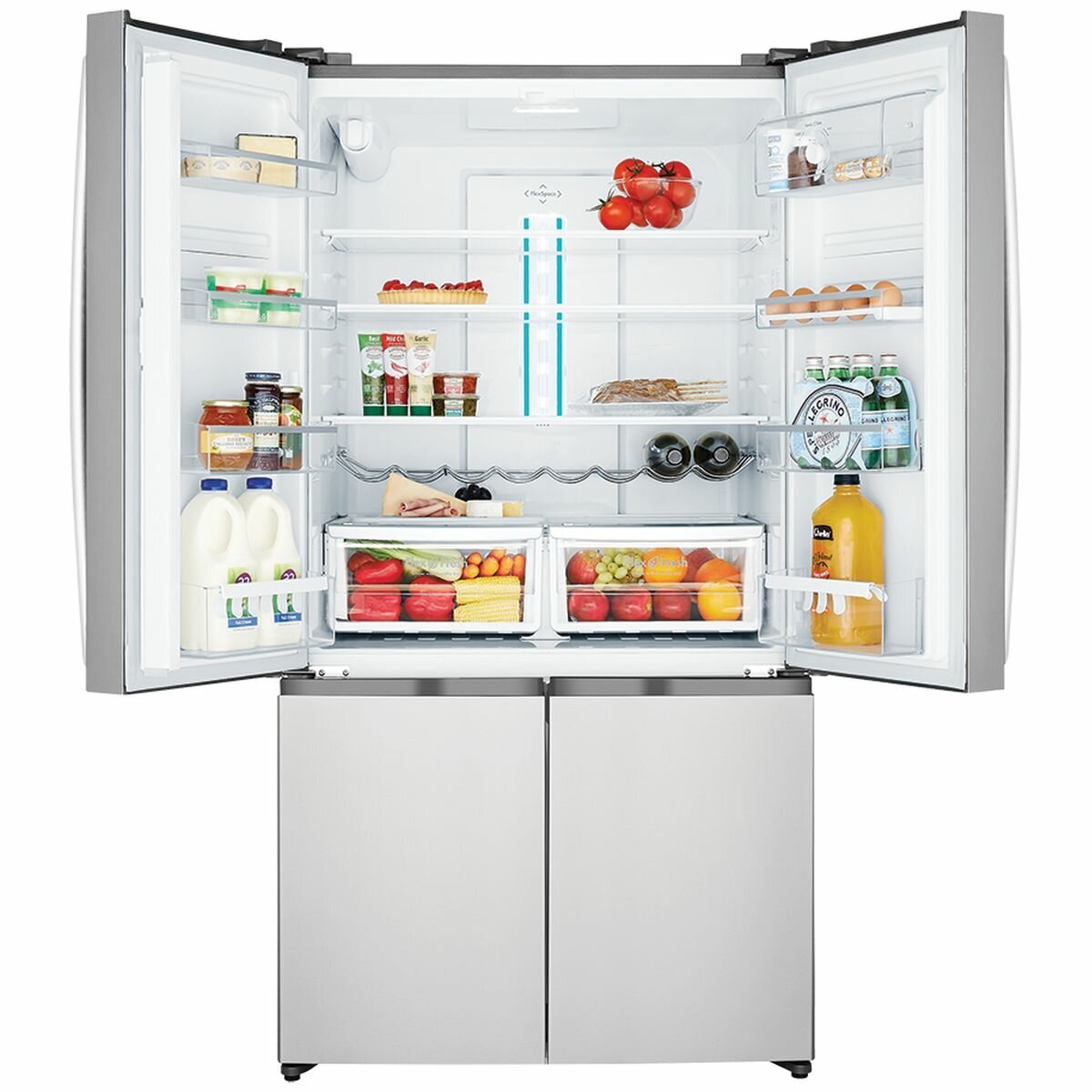 Westinghouse 600l french door fridge with ice maker and water dispenser wqe6060sb hotsell