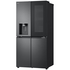 LG 508L French Door InstaView Door-in-Door Fridge with In-door Ice & Water Dispenser Matte Black GF-V500MBLC image NaN