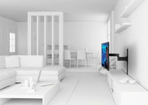 Vogel's WALL2245B Full-Motion TV Wall Mount for 32 to 55 Inch TVs Black hero image