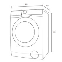 Westinghouse 7.5kg EasyCare 300 Front Load Washing Machine WWF7524N3WA hero image