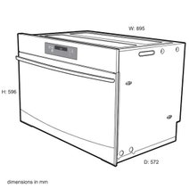 Westinghouse WVEP916SB 90cm Pyrolytic Electric Built-In Oven hero image