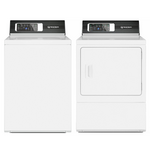 Speed Queen 8.5kg Top Load Washer & 9kg Front Load Natural Gas Dryer AWNE92ADGEG9RGASN hero image