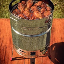 Tramontina Churrasco TCP 400 Stainless Steel Charcoal BBQ 26500006 hero image