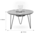 Planika FTRIOB Round Bio-Ethanol Fire Table image NaN
