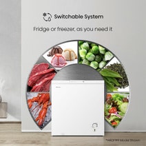 Hisense 200L Hybrid Chest Freezer/Fridge HRCF199 hero image