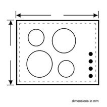 Chef CHC644BA 60cm Ceramic Cooktop hero image