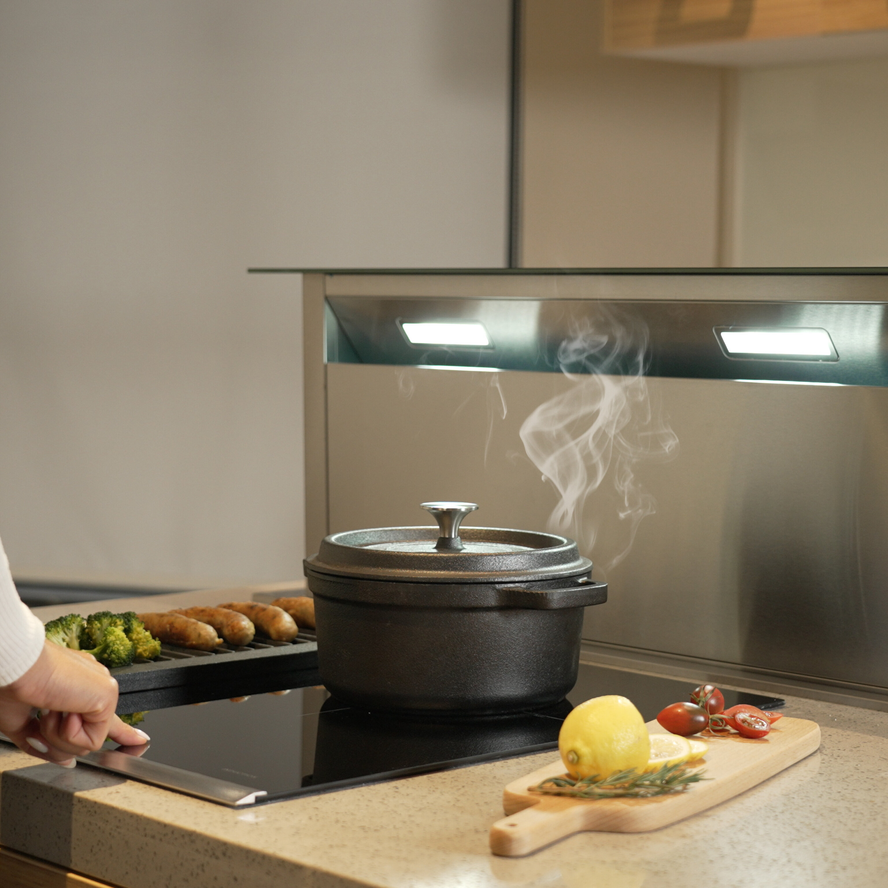 Cheap downdraft extractor outlet