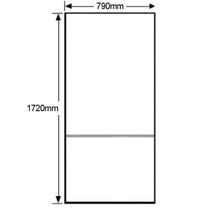 Fisher & Paykel Series 5 494L Bottom Mount Refrigerator Stainless Steel Right Hinge RF522BRPX6 hero image