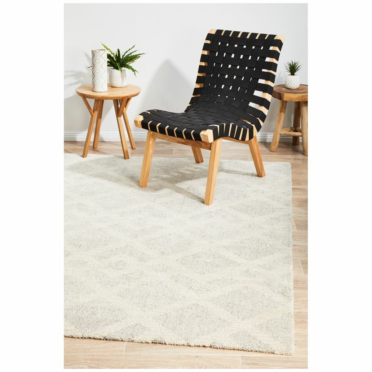 Rug Culture Alpine Medium Rug 230x160 Silver and White ALP-844-SIL-230160 hero image