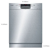 Bosch Serie 6 Under Bench Dishwasher SMU66MS02A hero image