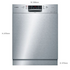 Bosch Serie 6 Under Bench Dishwasher SMU66MS02A image NaN