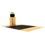 Billi XI Font with 70mm Riser - Urban Brass 992800UB hero image