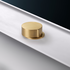 Rogerseller Eccentric Hob Mixer with Swivel Outlet - Brushed Gold 360600405114 image NaN