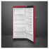 Smeg 270L 50's Retro Style Aesthetic Top Mount Fridge Ruby Red FAB28RDRB3 image NaN