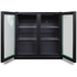 Husky 173L Eco Double Door Back Bar Drinks Chiller Black C2HECO840BKAU image NaN