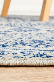 Rug Culture Evoke Medium Blue Rug 200X200CM - EVO-256-BLUE-200X200 hero image