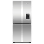 Fisher & Paykel Series 7 498L Quad Door Refrigerator with Ice and Water Stainless Steel RF500QNUX1 hero image