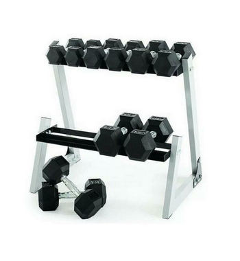 Weider Rubber Hex 80kg Dumbbell Kit WDBKR80KG19 Appliances Online