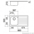 Barazza BF100LTP B-Fast Single Bowl Right Hand Drainer Sink Pack image NaN