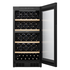 Hisense 108 Bottle Dual Zone Wine Cabinet Black Glass HRWC108B image NaN