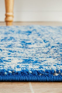 Rug Culture Evoke Extra Large Navy Rug 500X80CM - EVO-253-NAVY-500X80 hero image
