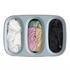 Joseph Joseph Tota Trio 90-litre Easy-empty Laundry Separation Basket - Grey  50024 image NaN