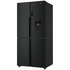 Haier 519L Quad Door Fridge with Water Dispenser Black HRF565YHC image NaN
