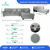 Ostro Rosebrook Three Seater Right Chaise Sofa Y358RHFBEL43 image NaN