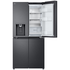 LG 506L French Door Fridge with Slim In-Door Ice and Water Dispenser Matte Black GF-L500MBL image NaN