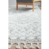 Rug Culture Casablanca Small White & Silver Rug 170X120CM - CBA-FEZ-WHT-170X120 image NaN