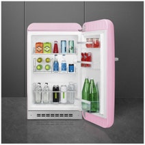 Smeg 50s Retro Style Happy Bar Fridge Right Hinge Pink FAB10HRPK6 hero image