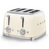 Smeg 50's Style 4 Slice Toaster Cream TSF03CRAU image NaN