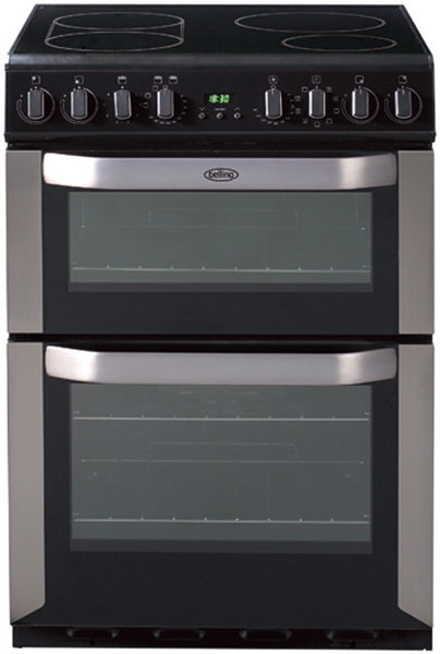 Belling double oven freestanding top