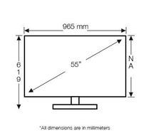 Hitachi VZ556100 55 Inch 139cm Full HD Smart LED LCD TV hero image