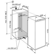 Liebherr 248L Integrated Freezer SIGN3524RH hero image