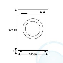 7.5kg Front Load Whirlpool Washing Machine WFS1274CE hero image