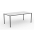 OLG Ekosystem Canteen Table 1800x900 White Worktop with Black Frame OG_EKCT189B_W image NaN