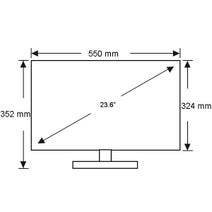 Palsonic TFTV2410M 23.6 Inch 60cm Full HD LED TV/DVD hero image