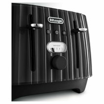 DeLonghi Ballerina Breakfast Pack Four Slice Furnace Black KBD2001BKPK hero image