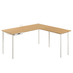 Zinus Dominic L-Shaped Corner Office Desk AU-LD-C59C hero image