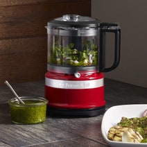 KitchenAid 3.5 Cup Mini Food Chopper Empire Red 5KFC3516AOB hero image