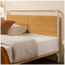 Zinus Arden Bamboo Double Bed Frame with Pipe Headboard AU-FPWNH9ZC-08D hero image