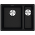 Franke Maris 340/150mm 1 and 1/2 Bowl Right Undermount Sink Onyx MRG160SBRON-B image NaN