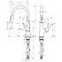 Hansgrohe Talis M51 200 2jet Pull Out Kitchen Mixer Tap - Chrome 72813003 image NaN