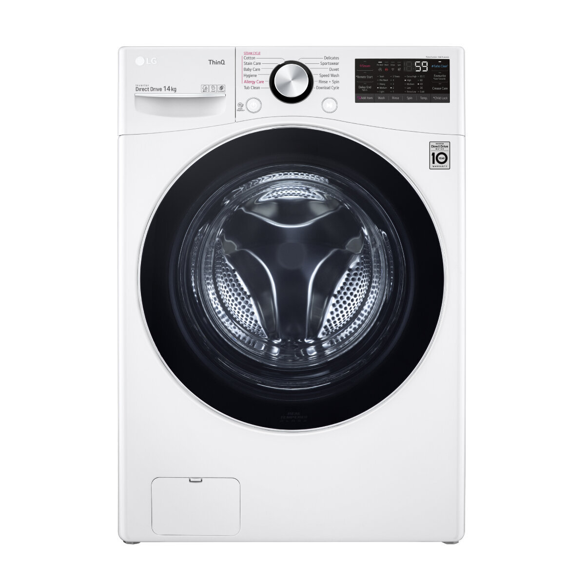 Lg 14kg front hotsell load washing machine