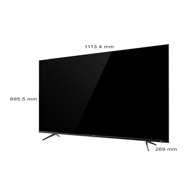 TCL 50P6US 50 Inch 127cm Smart 4K QUHD LED LCD TV hero image